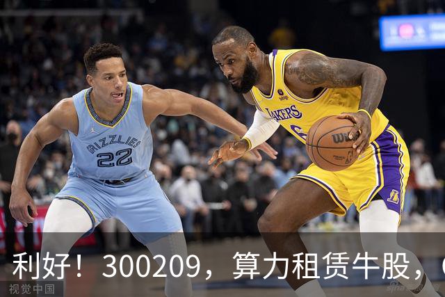 利好！300209，算力租赁牛股，Q3营收大增55倍